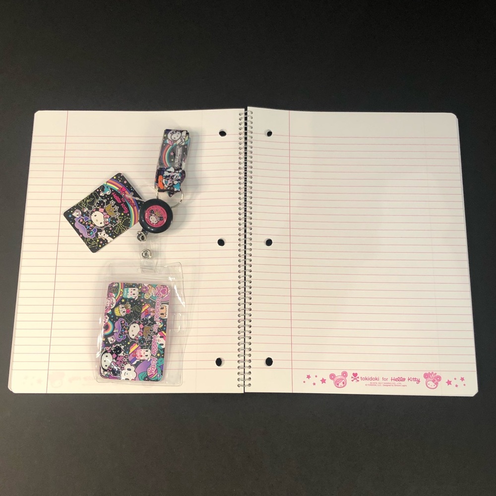 Tokidoki Notebook & ID Badge - Picture 4 of 8